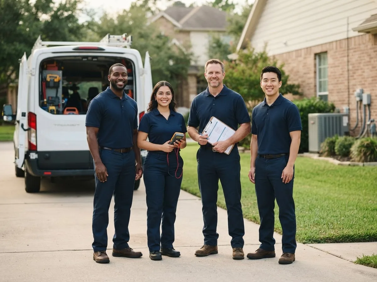 Certified HVAC technician near Cropsey, IL